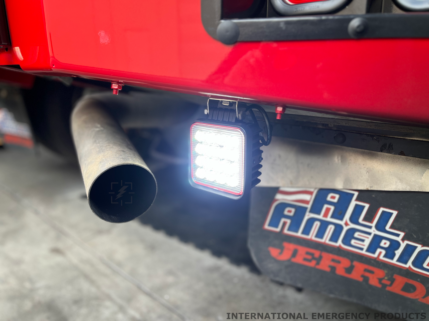 16-LED Work Light RE Series - Square 2100LM Flood