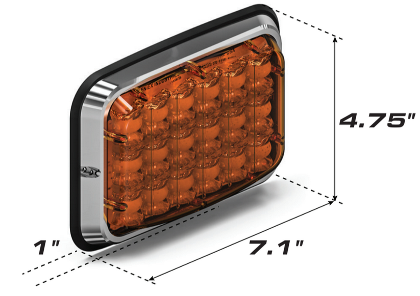 Feniex 6X4 Tail Turn Lux- TT-4600AA