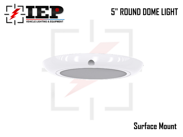 5" Round Dome Light Surface Mount