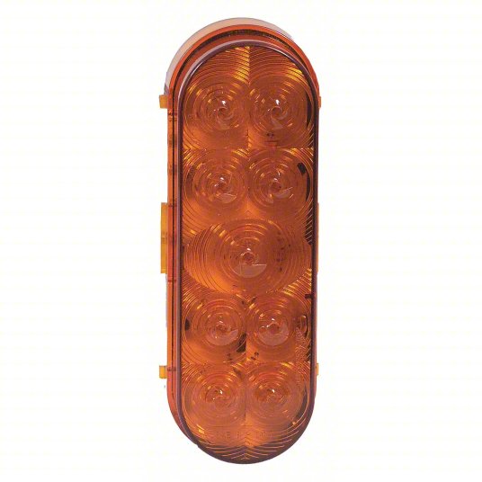 Maxxima 6" Oval Amber Turn & Warning Light Series 9 LED – International ...
