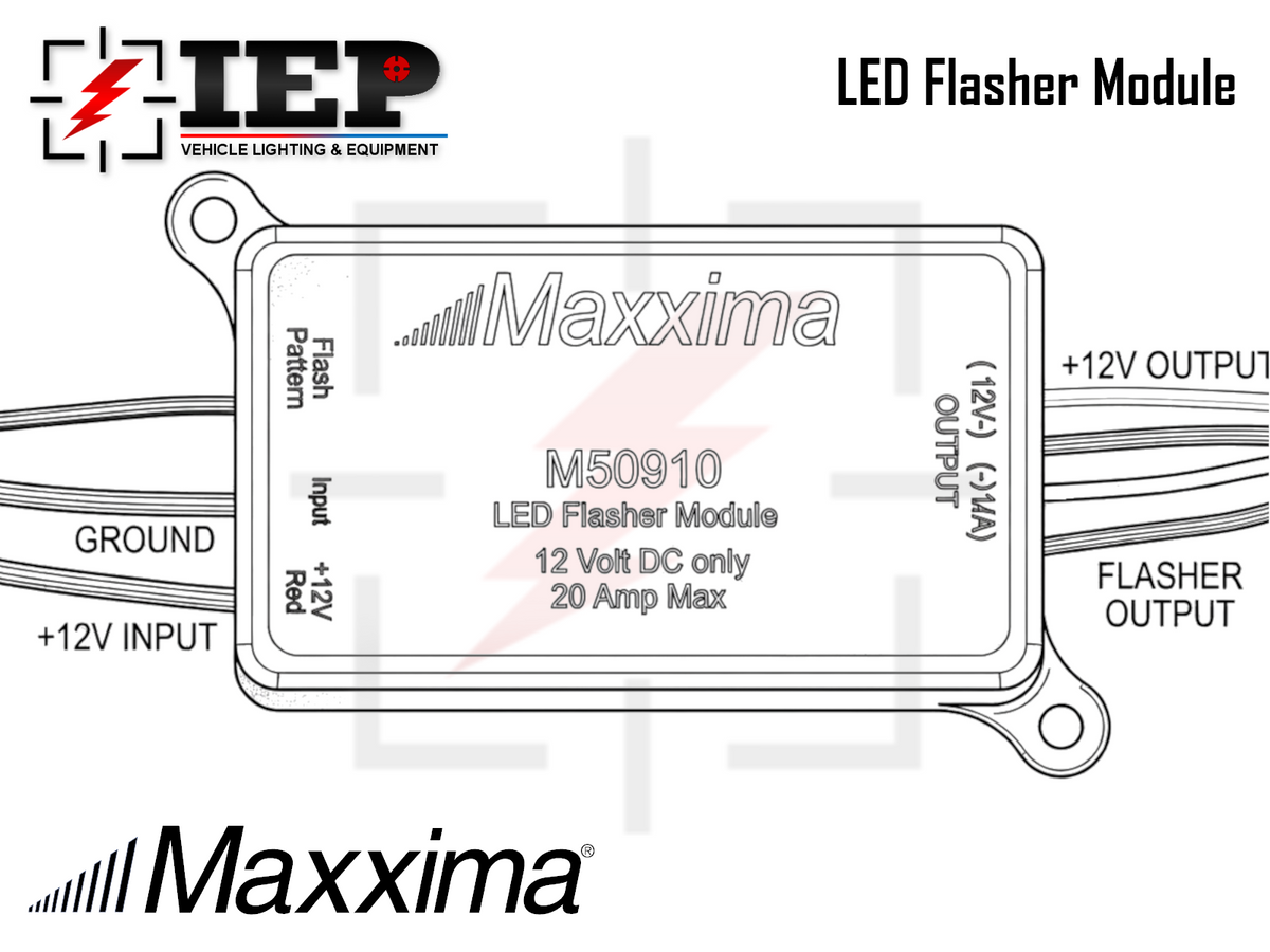 Maxxima LED Flasher Module - 2 Output