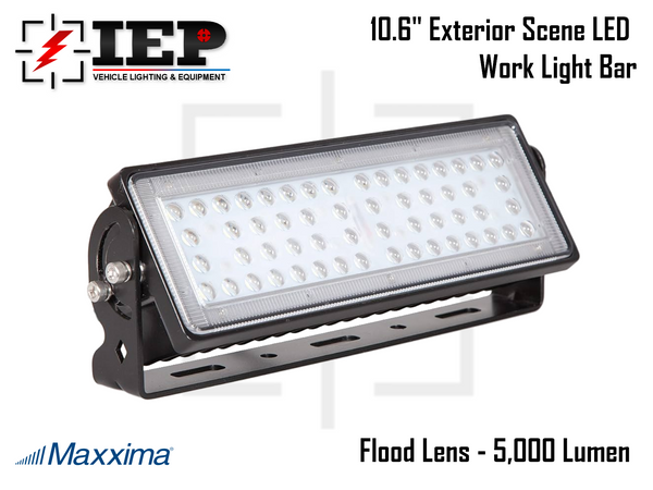Maxxima 10.6" Scene LED Work Light Bar - 5000LM Flood