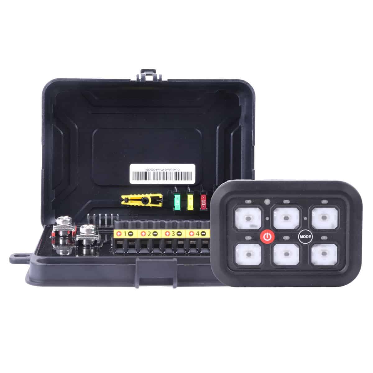 IEP Switch Panel 6-Button with Bluetooth and Wireless Remote