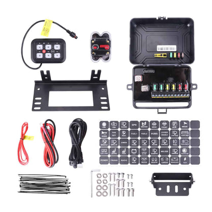 IEP Switch Panel 6-Button with Bluetooth and Wireless Remote