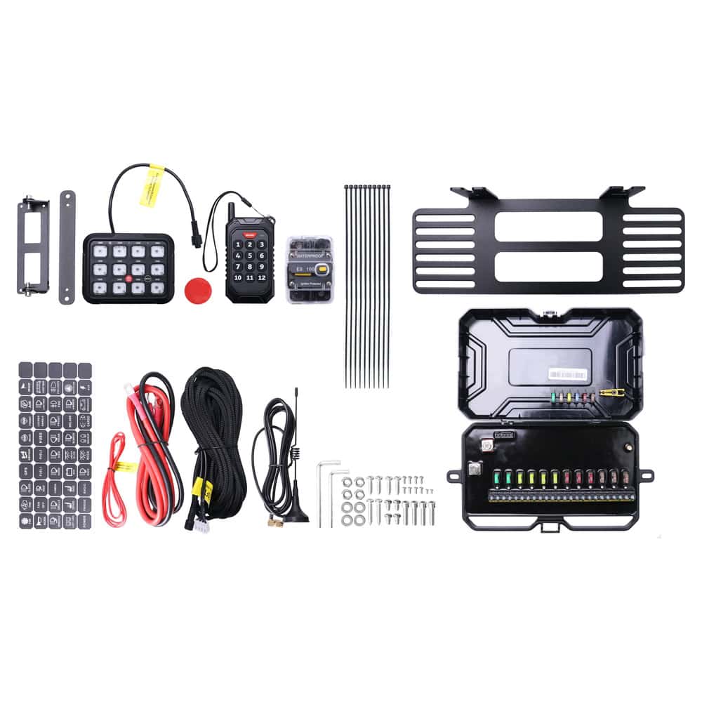 IEP Switch Panel 12-Button with Bluetooth and Wireless Controller