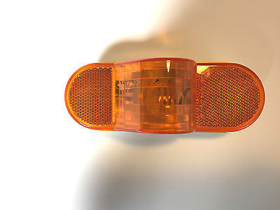 Phillips Truck Trailer 6" Oval Incandescent Amber Mid Turn Marker light Semi DOT