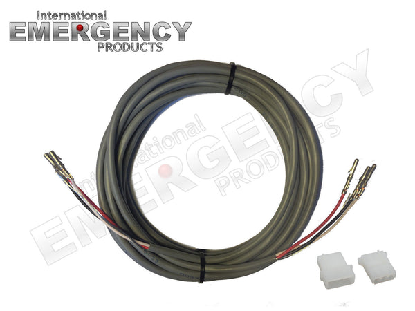 25' ft Strobe Cable 3-Wire Stranded Shielded with Ground