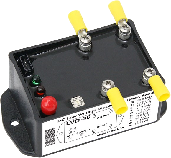 Lvd Module Low Voltage Disconnect (LVD) 35 Amps - Battery Discharge Protection ...